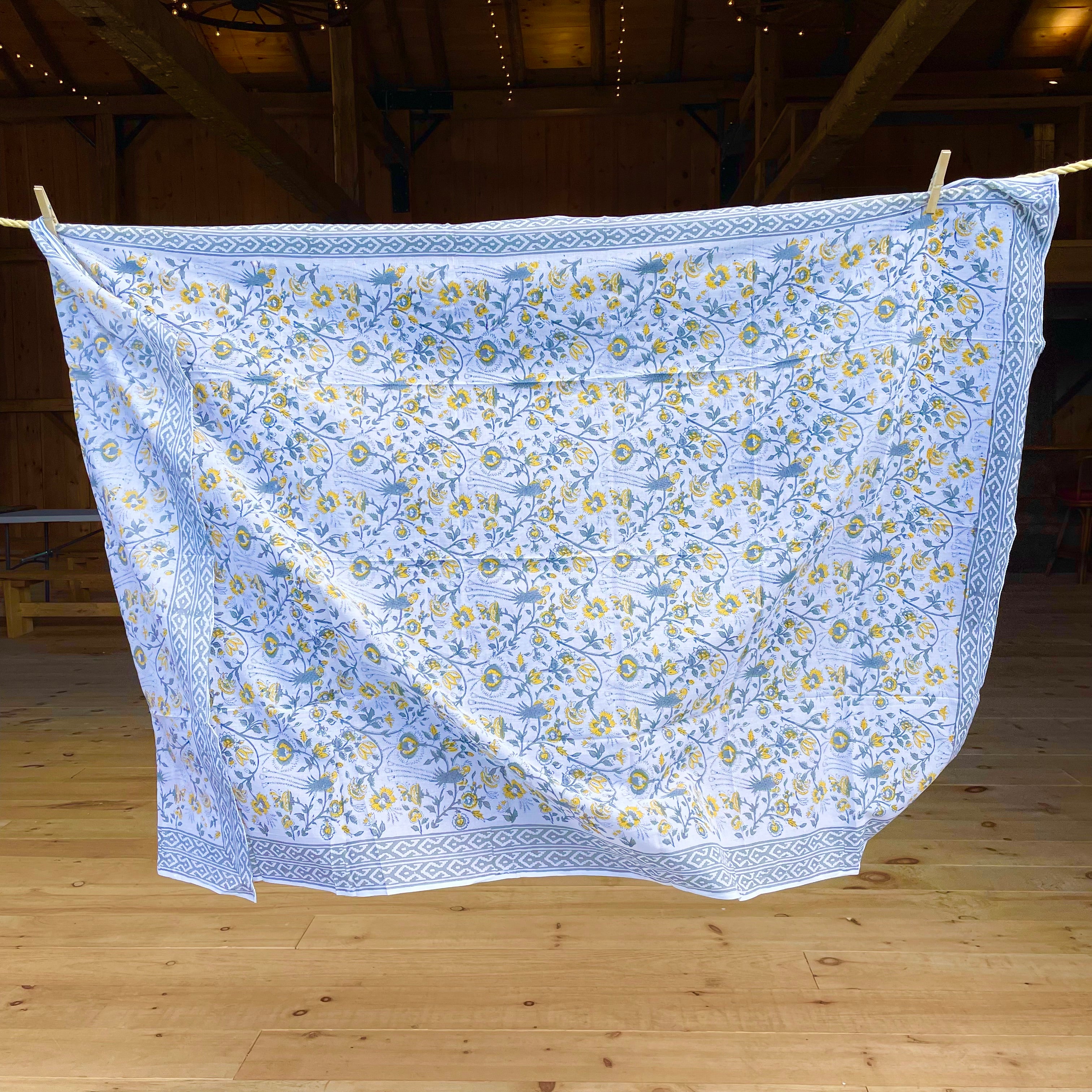 Hand Block Cotton Sarong