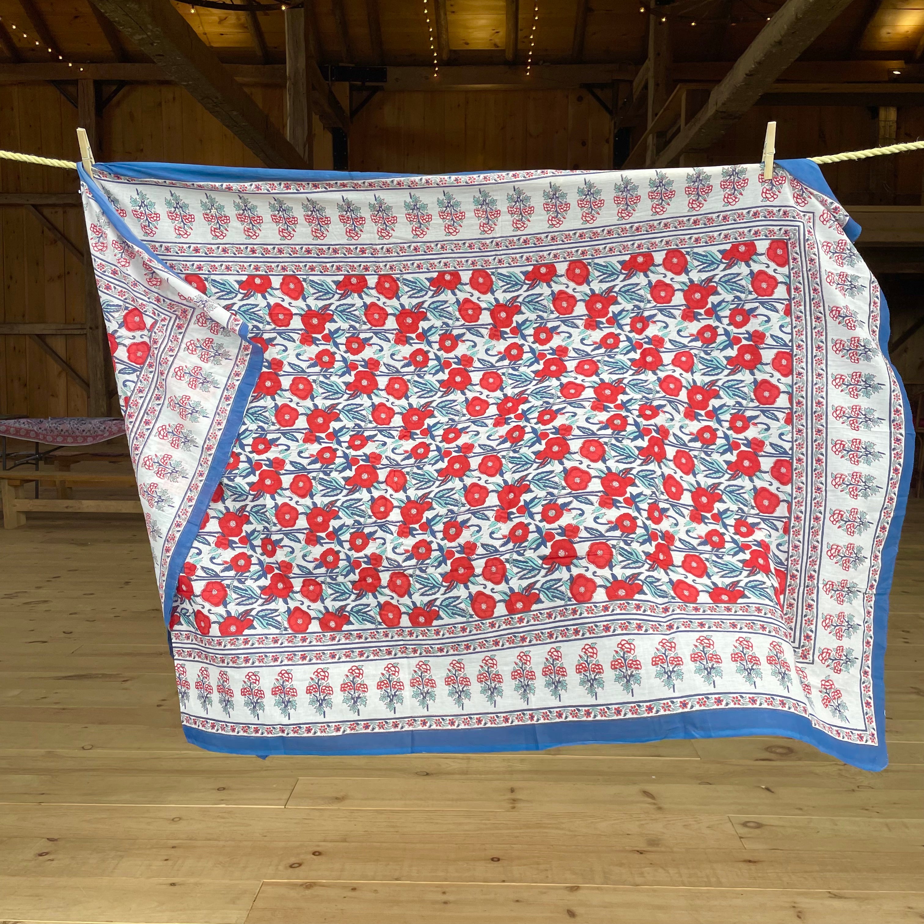 Hand Block Cotton Sarong