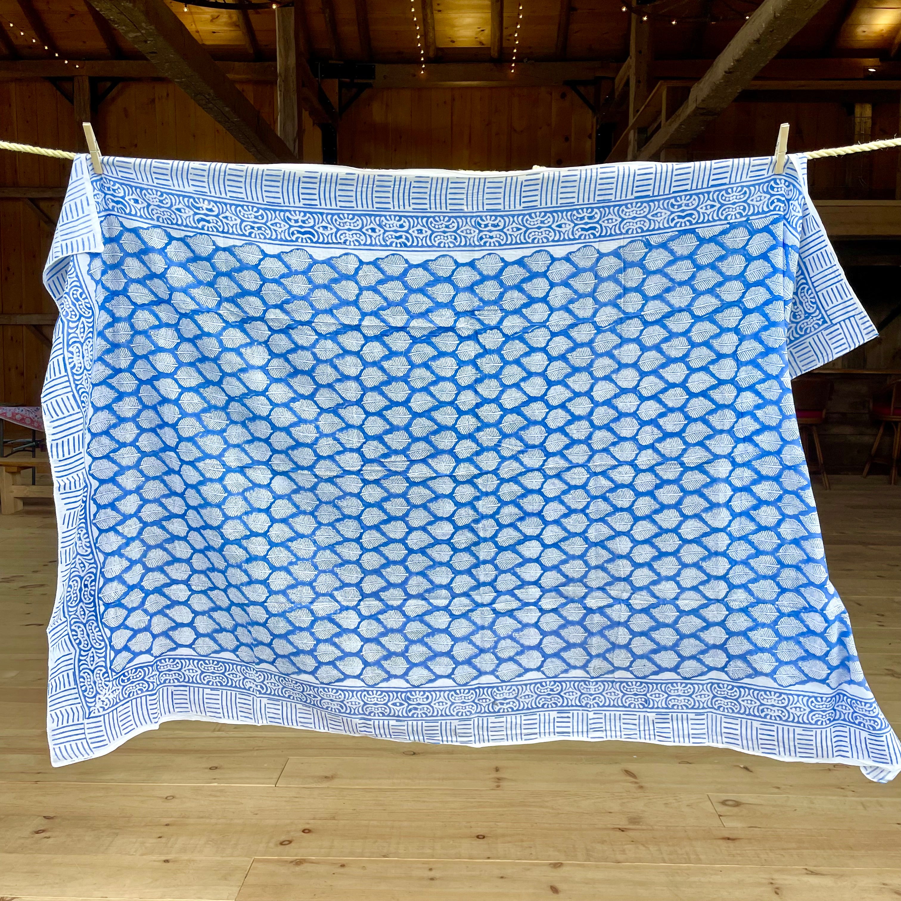 Hand Block Cotton Sarong