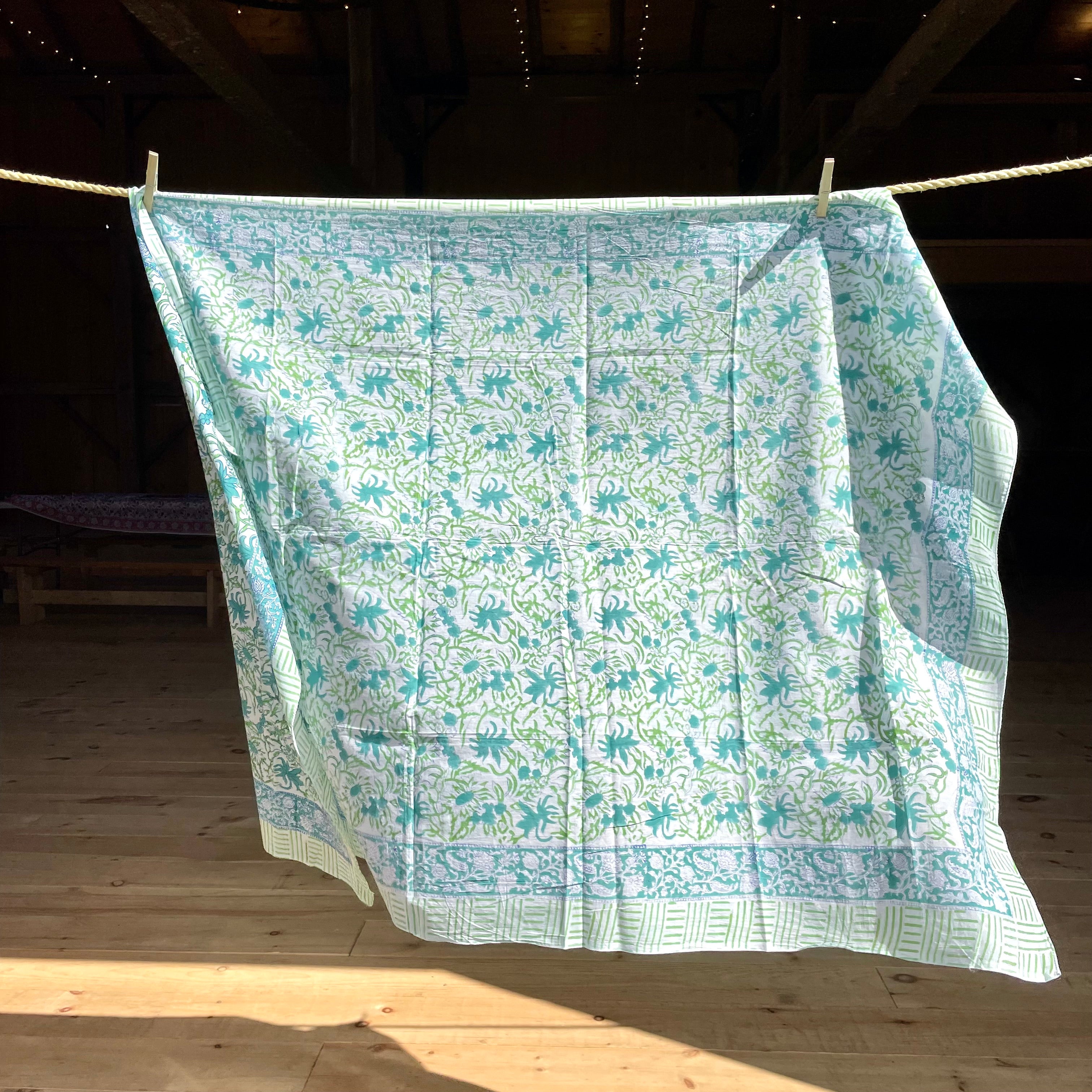 Hand Block Cotton Sarong