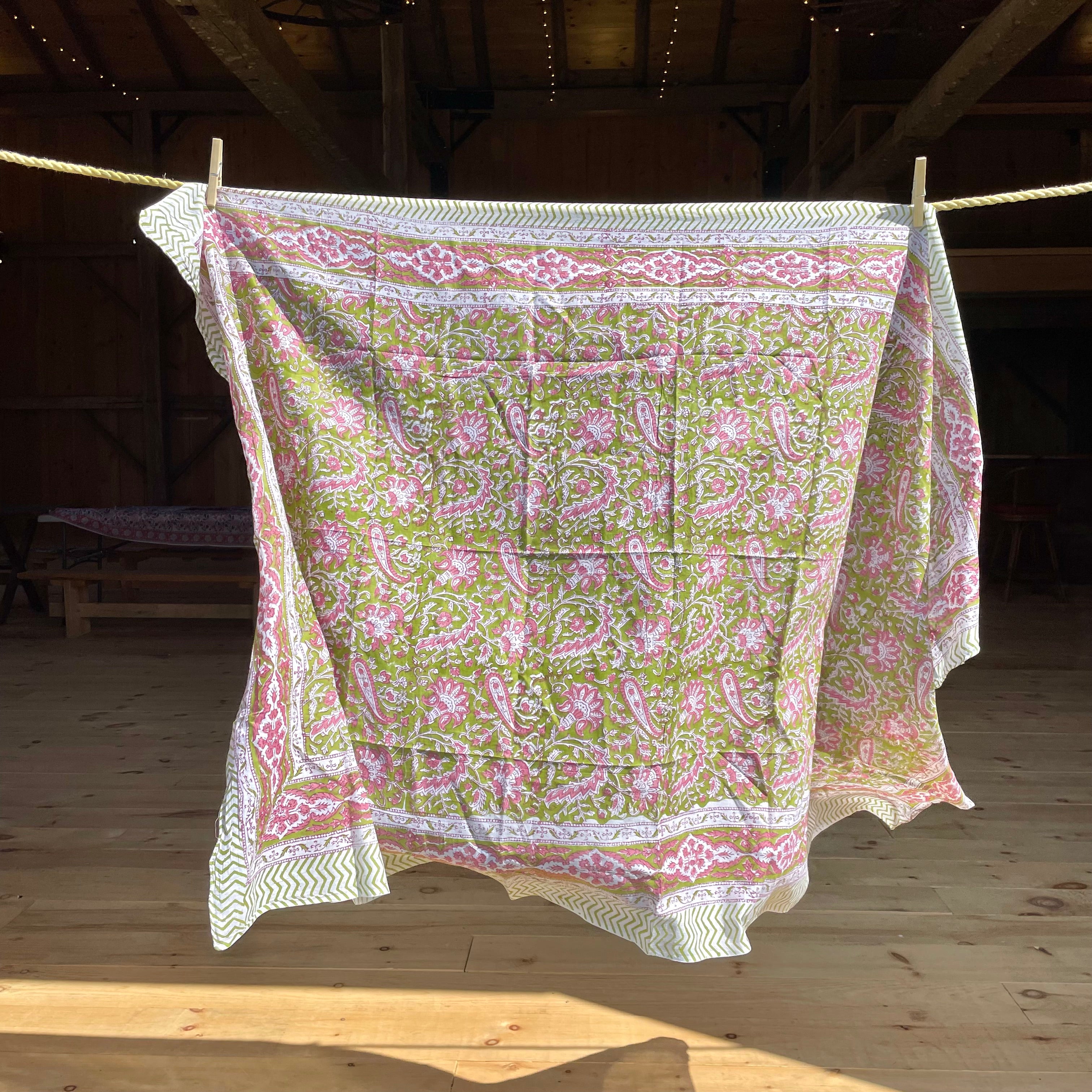 Hand Block Cotton Sarong