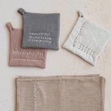 Embroidered Pot Holder