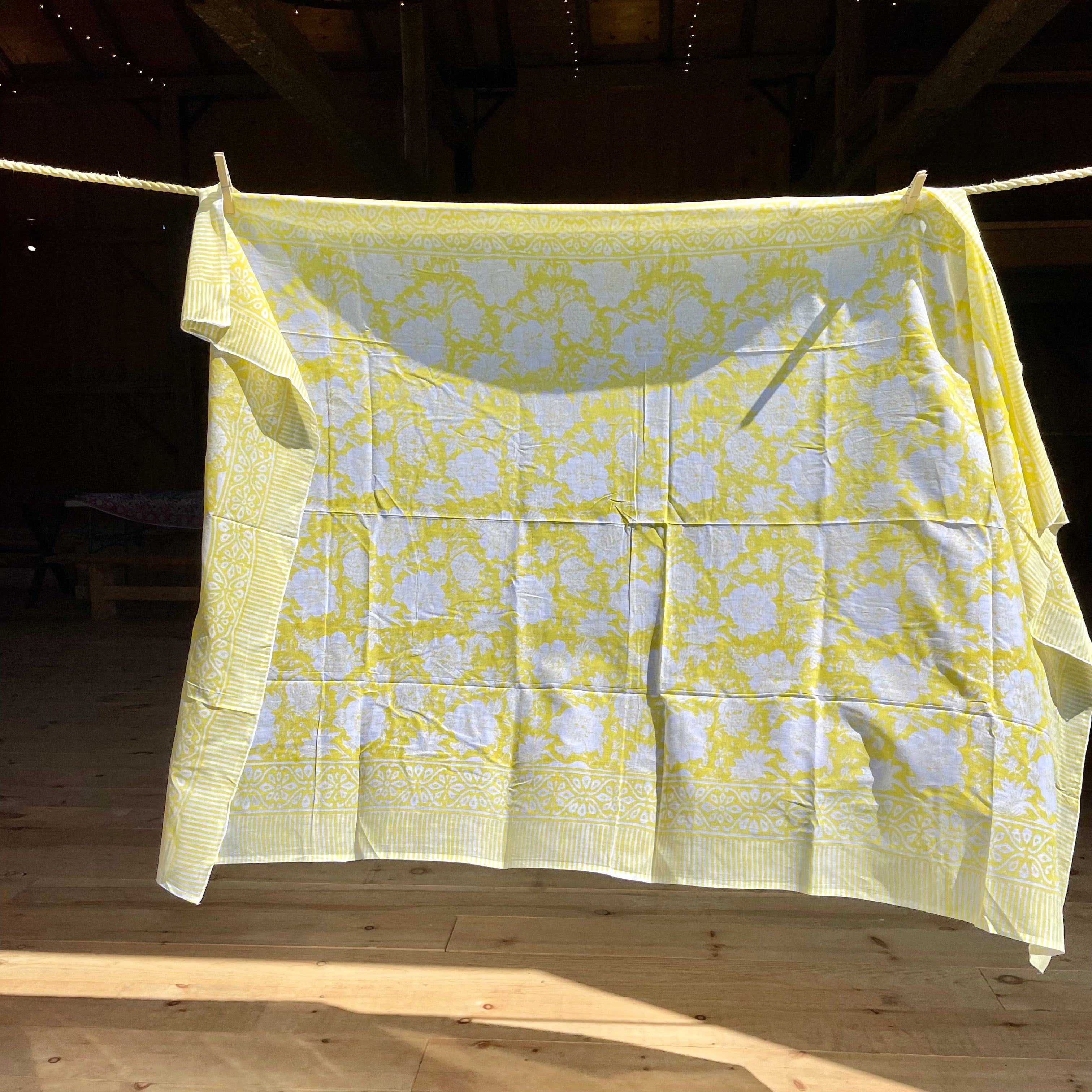 Hand Block Cotton Sarong