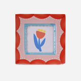 Photo Frame, Red Scallop