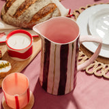 Pink/Burgundy Jug